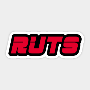 World Wide Leader RUTS Sticker